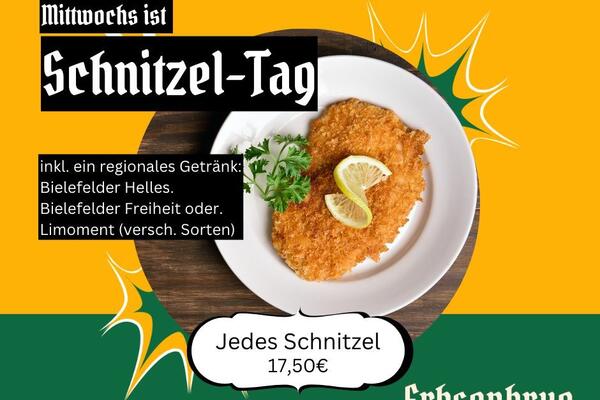 Schnitzeltag Erbsenkrug